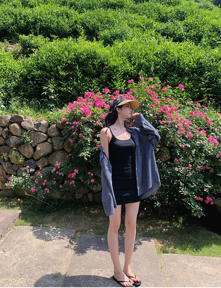 Kelly Designs Shirt & Black Dress Set (Instock)