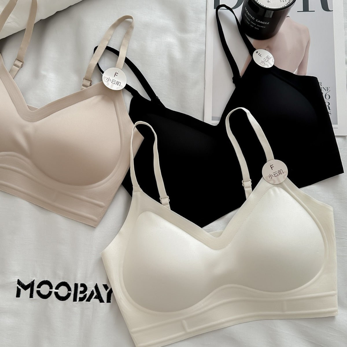 Kelly Designs Seamless Jelly-Fit Push-Up Bra – Invisible & No-Wire(Instock)