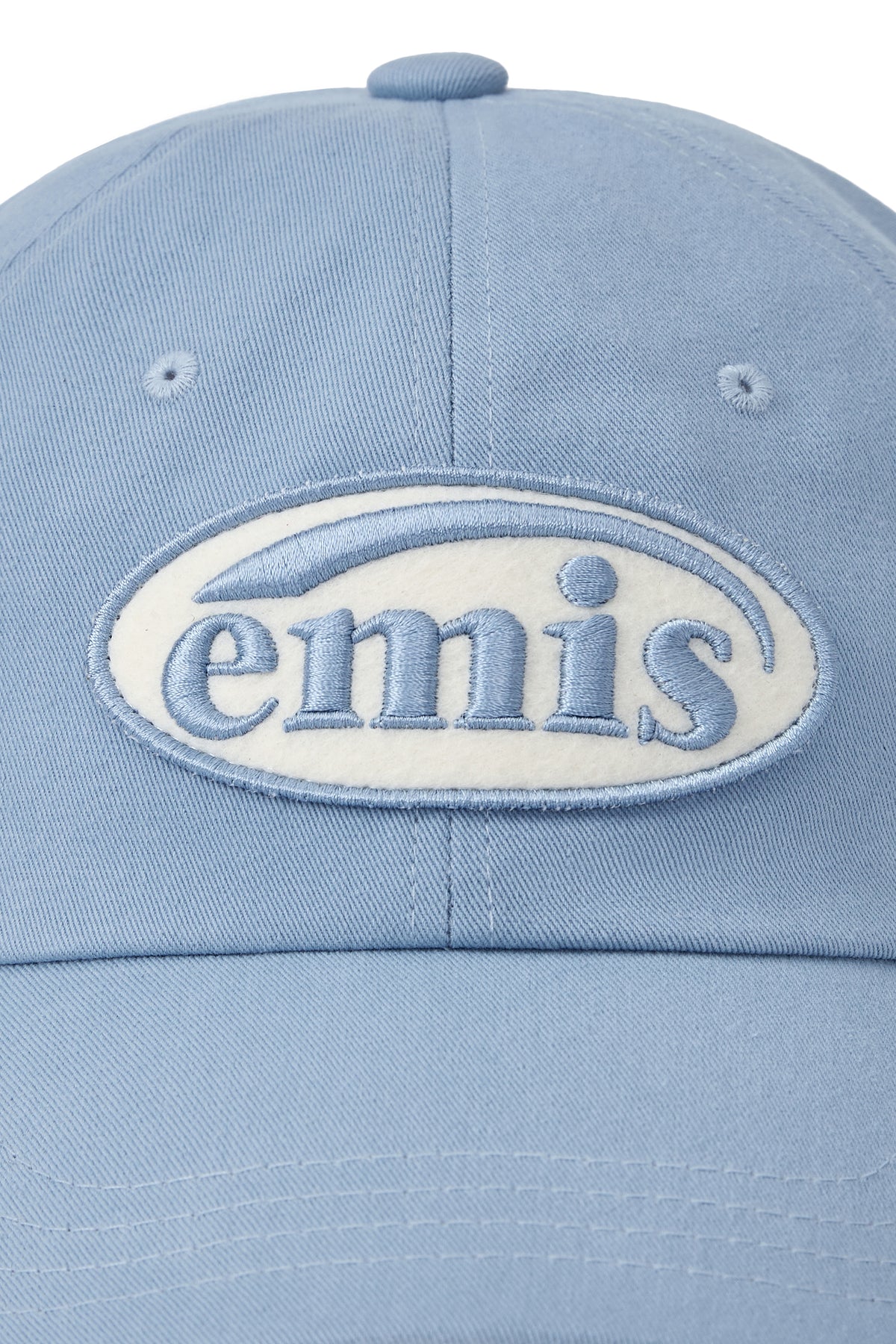 EMIS TONE ON TONE WAPPEN BALL CAP-SKY BLUE (Preorder)