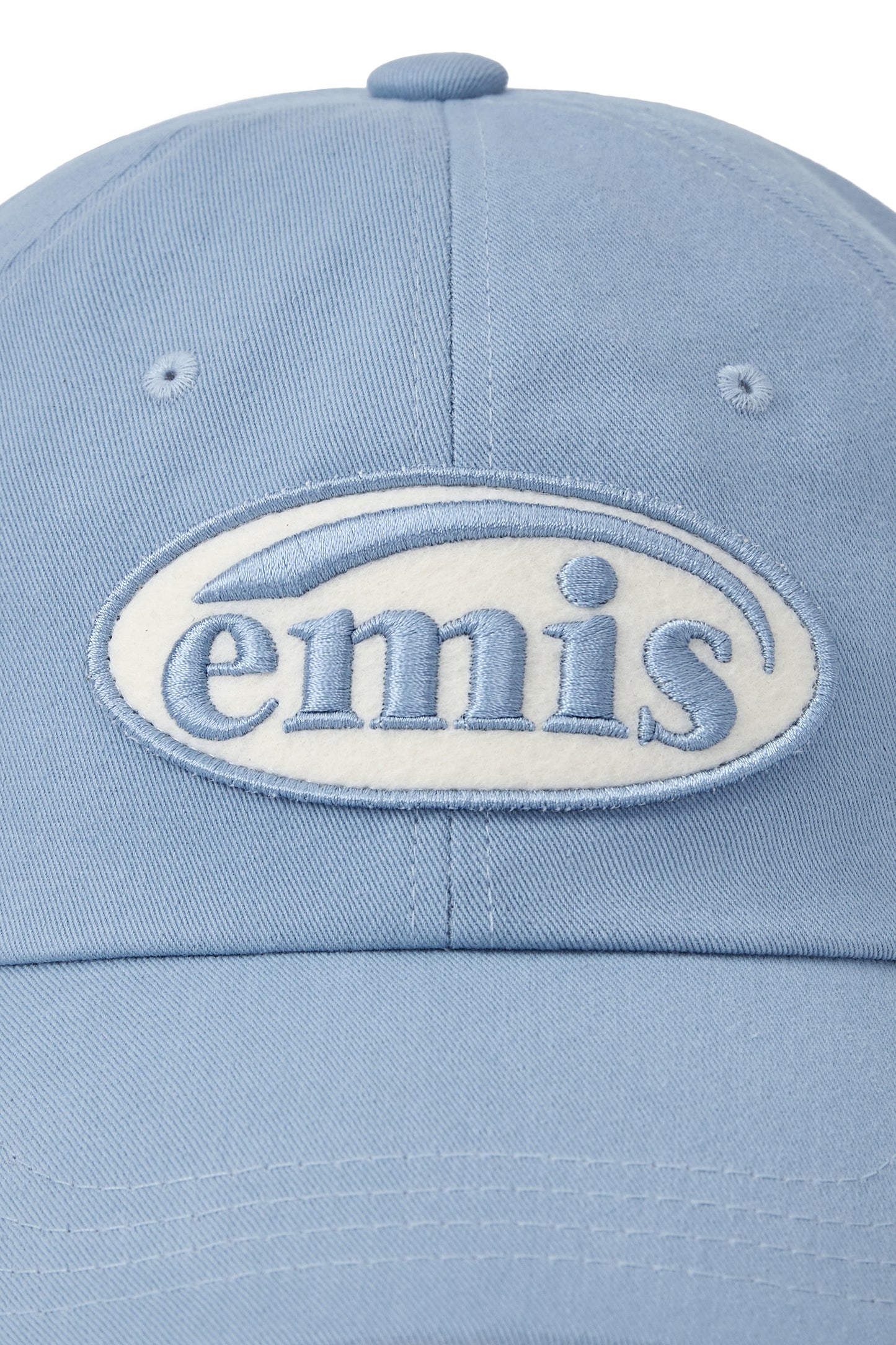 EMIS TONE ON TONE WAPPEN BALL CAP-SKY BLUE (Preorder)