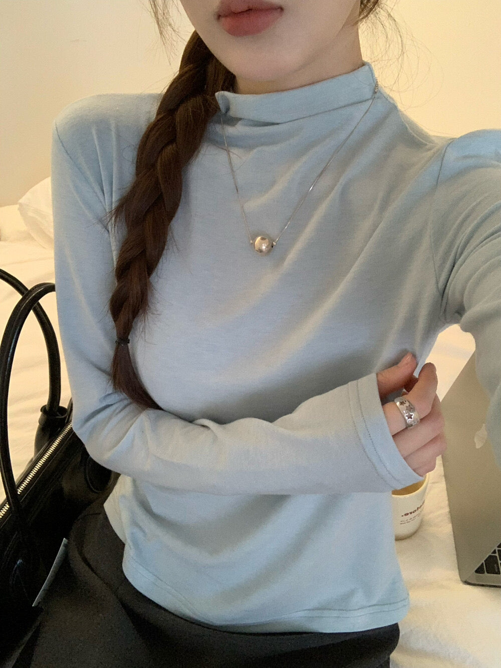 Kelly Designs Multiple Colors Mid Neck Top (Instock)