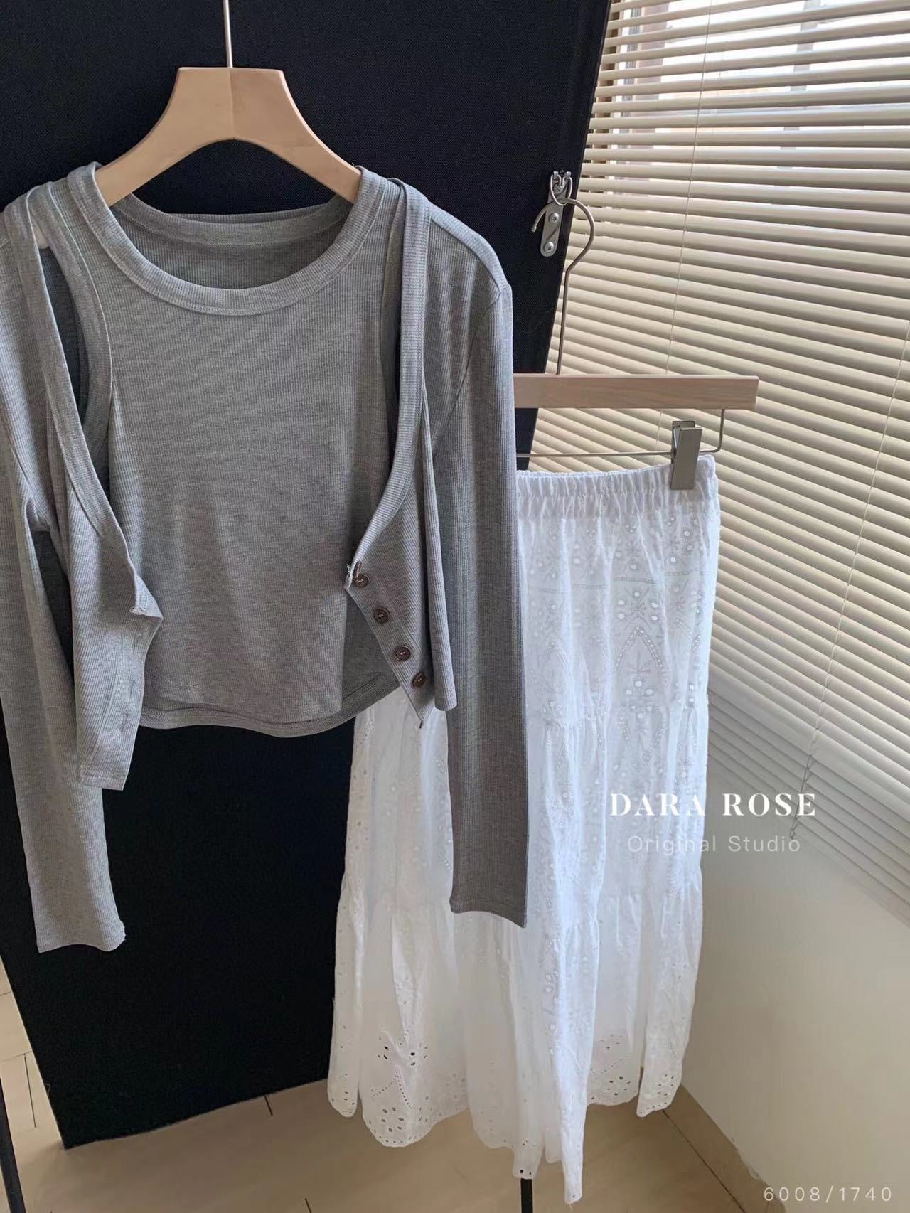 Kelly Designs Real Two Pcs Grey Set(Instock)