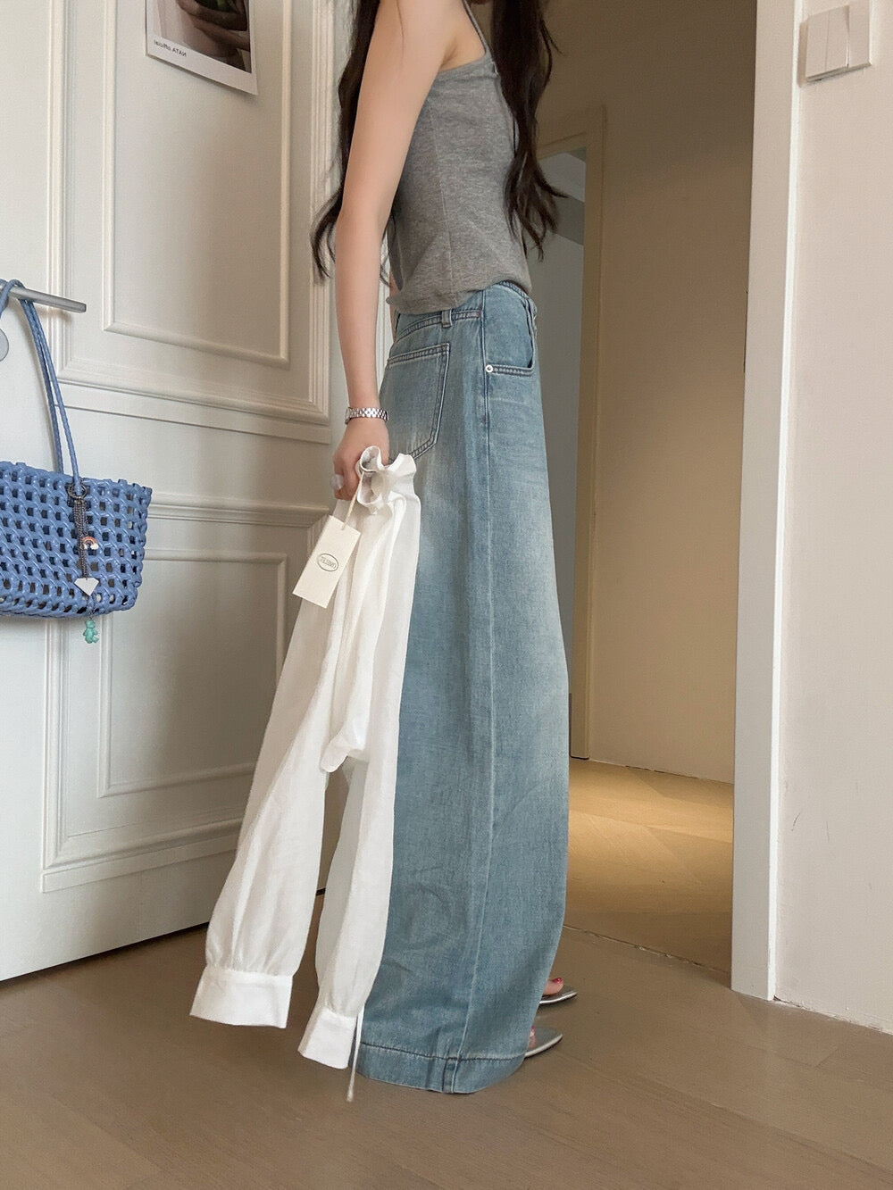 Kelly Designs Two Buttons Four Season Jeans(Instock)