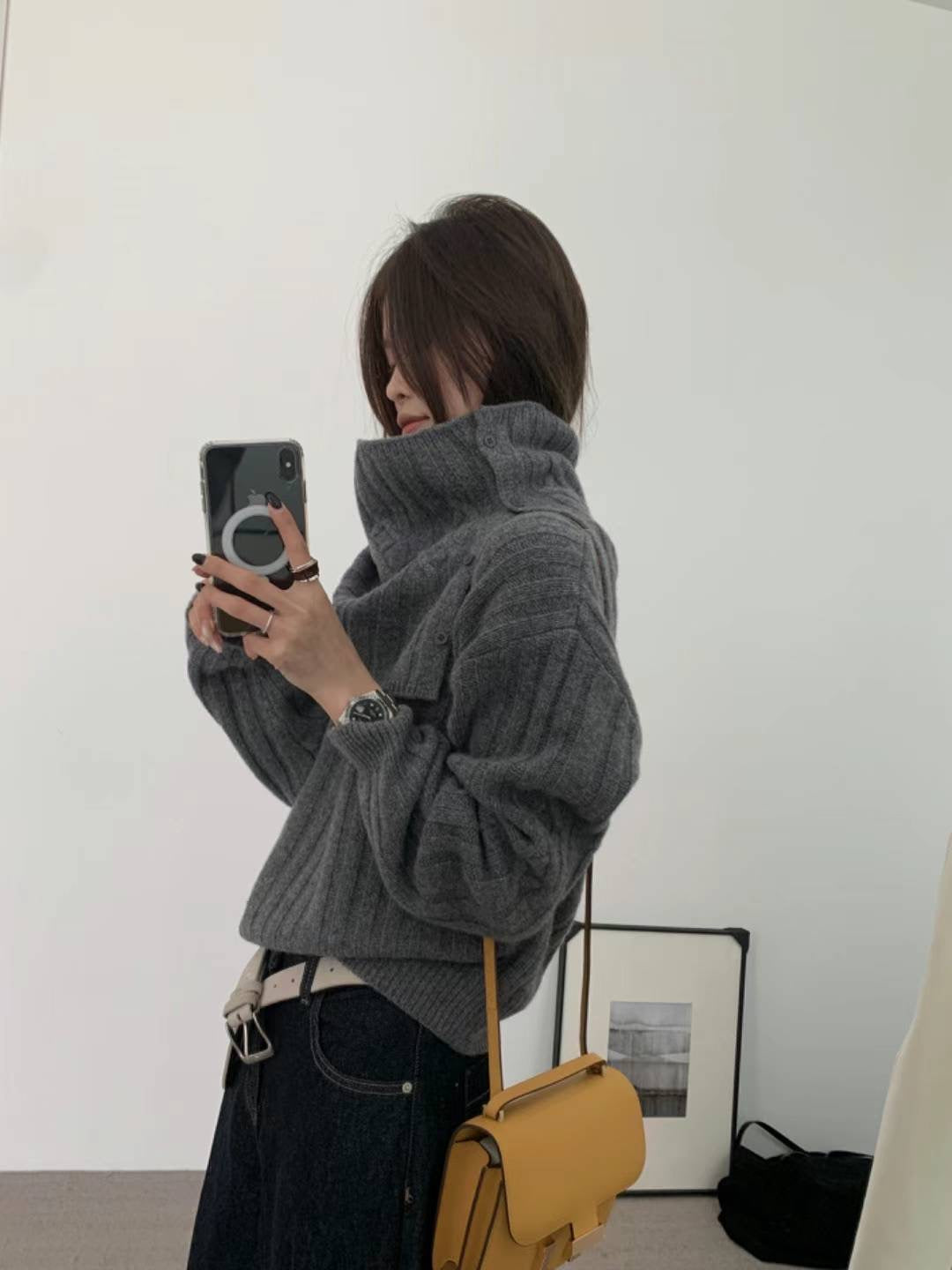 Kelly Designs Scarf&Sweatshirt Wool Set (Instock)