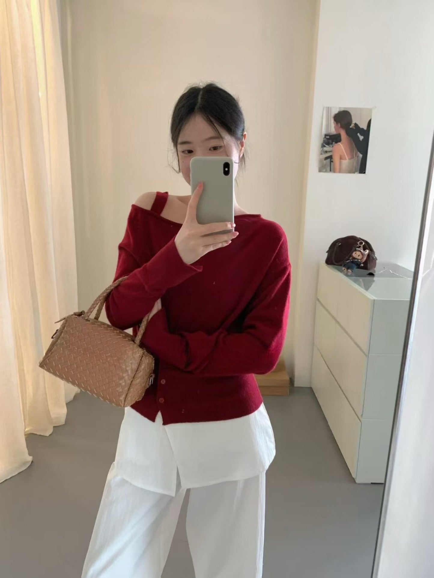 Kelly Designs Off Shoulder Red Top (Instock)