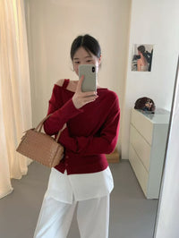 Kelly Designs Off Shoulder Red Top (Instock)