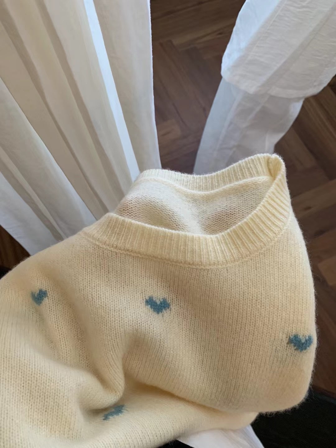 Kelly Designs 2 Colors Hearts Wool Top (Instock)