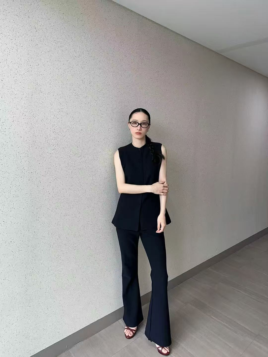 Korean APM Collection Suit Pants -2 Colors (Instock)