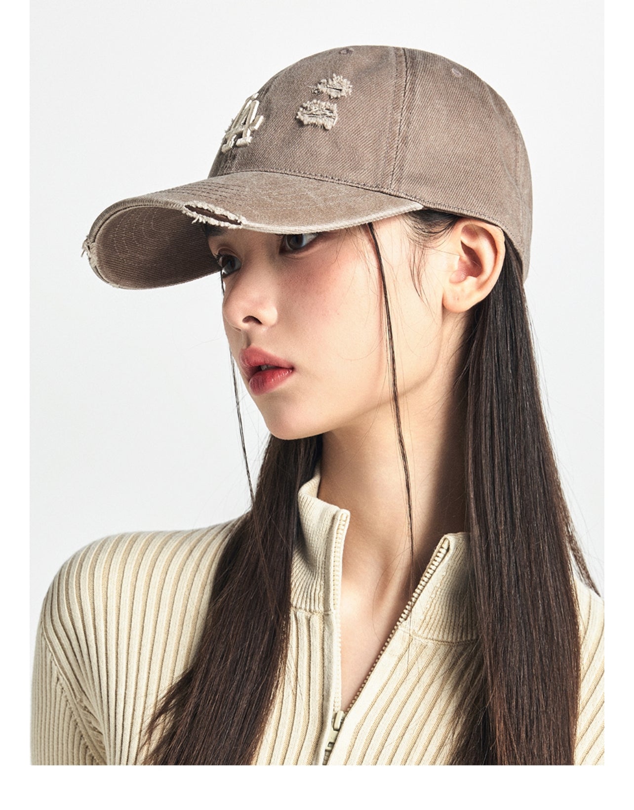 MLB LA Brown Denim CAP(Instock)