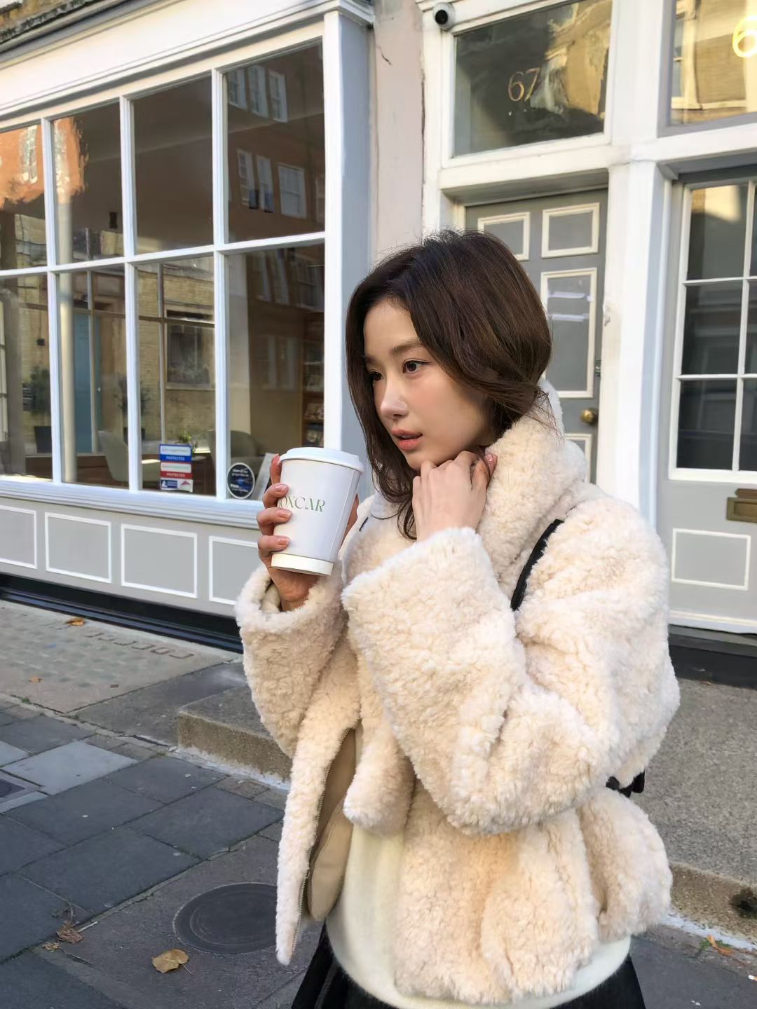 Kelly Designs Soft Touch Faux Fur Zip-Up Jacket with Scarf (Instock)