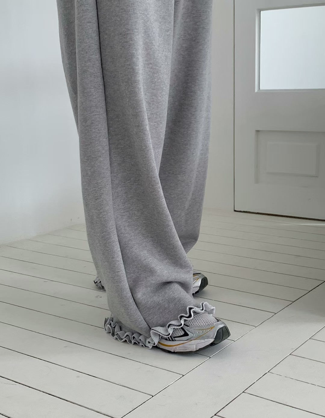 Korean APM Collection Flower Layers Pants - 2 Colors (Instock)
