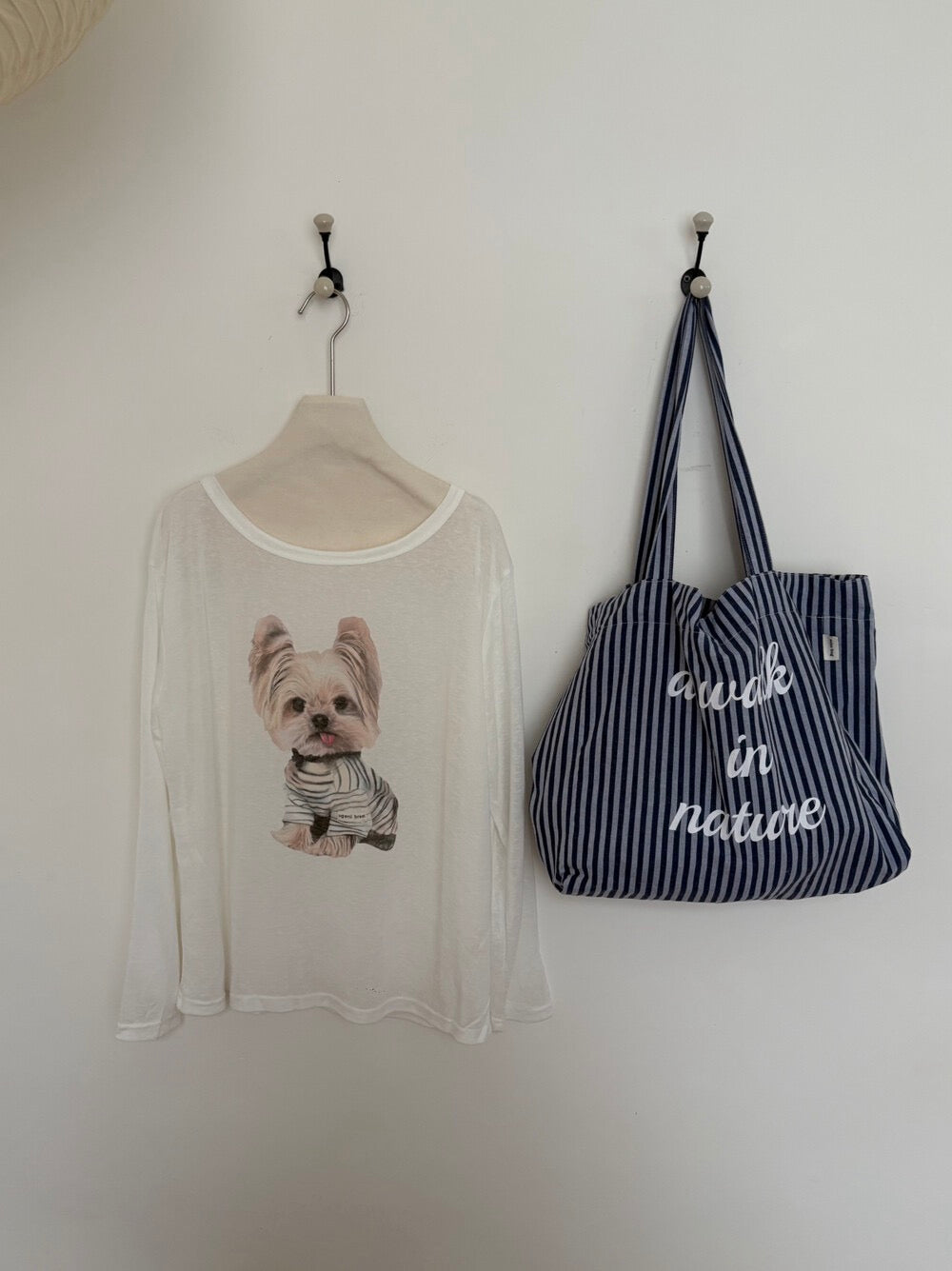 Kelly Designs Spring Long Sleeves Puppy Casual Top (Instock)