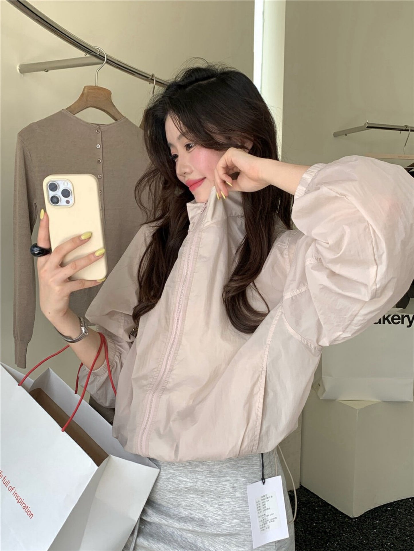 Kelly Designs Breathable Multicolor Sun Protection Jacket(Instock)