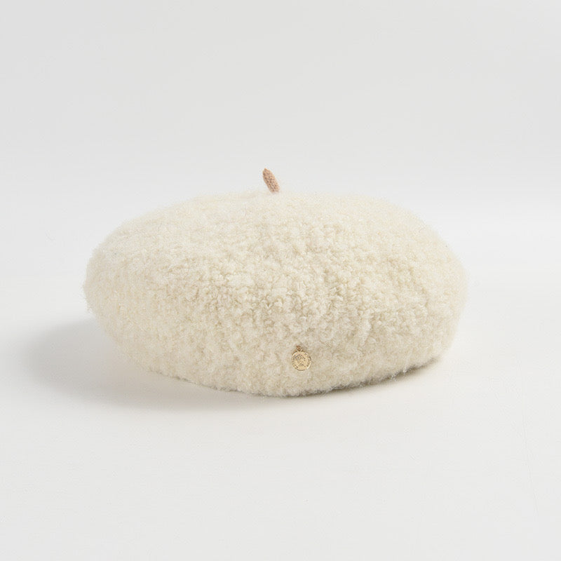 Kelly Designs Teddy Textured Beret Hat (Instock)