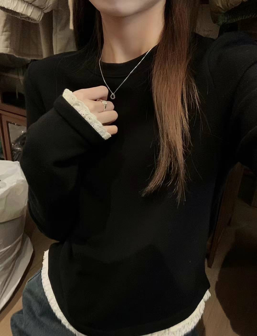 Kelly Designs Lace Layer Three Color Inner Top (Instock)