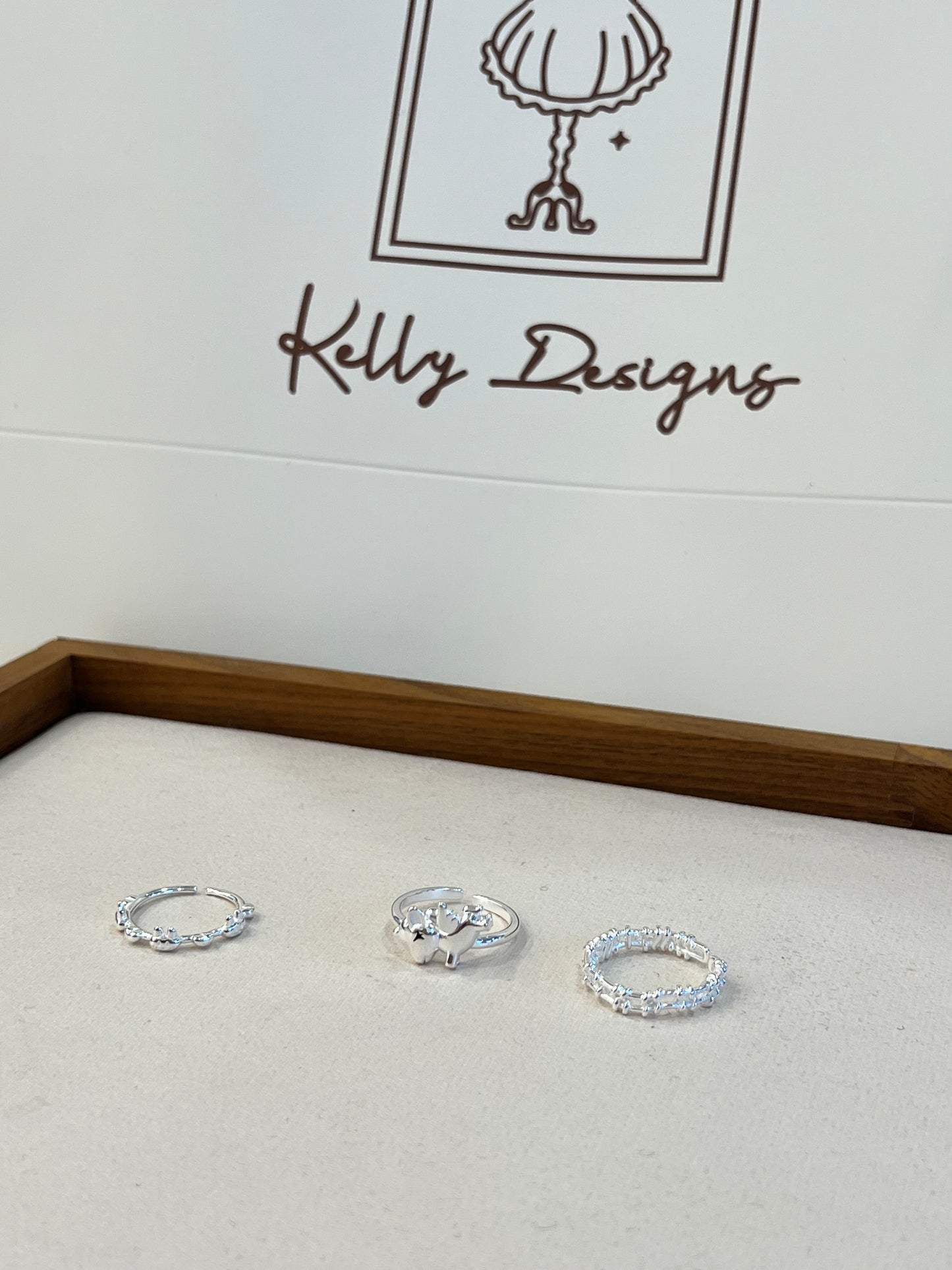 Kelly Designs Silver Rings (Instock)