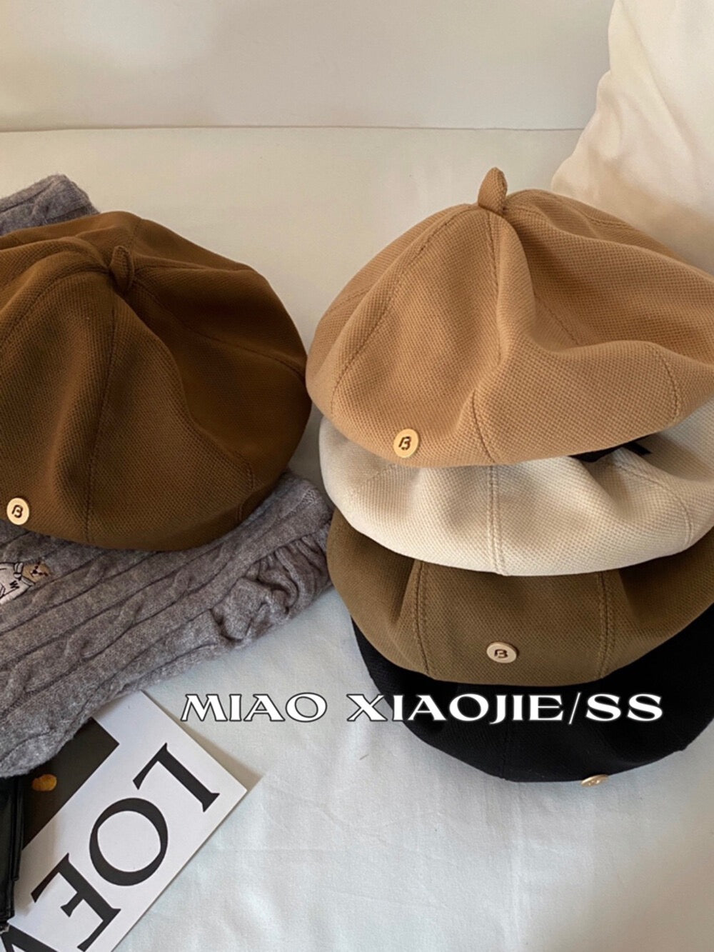 Kelly Designs 4 colors berets hat (Instock)