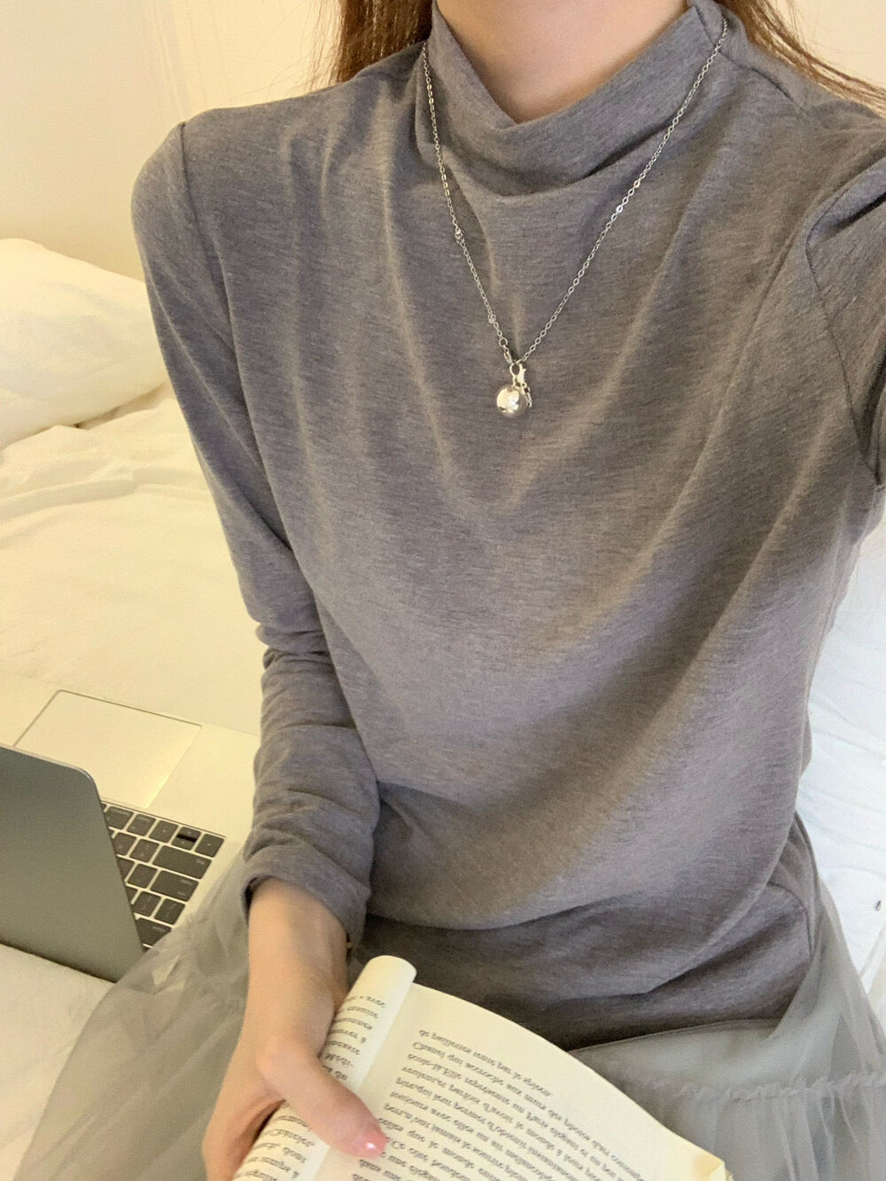 Kelly Designs Multiple Colors Mid Neck Top (Instock)