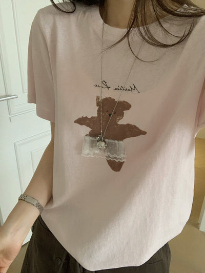 Kelly Designs Ballet Bear Tshirt - 2 Colors（Instock)