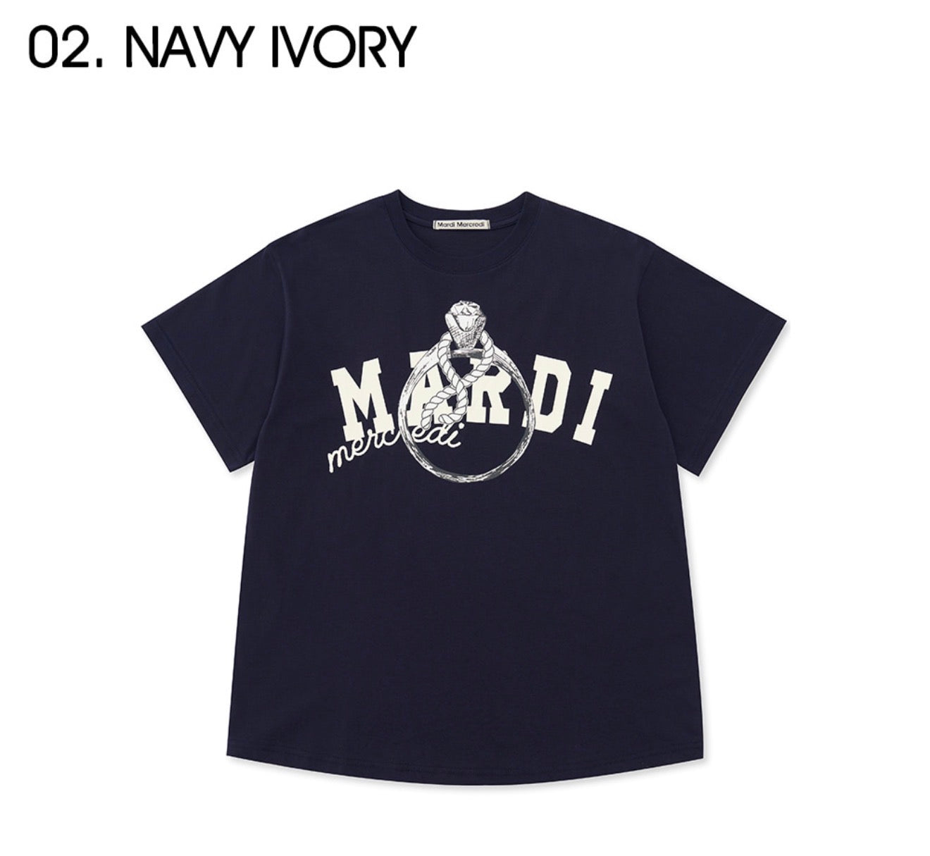 Mardi Mercredi TSHIRT RING WITH ROCK_4COLORS (Instock) – Kelly Designs