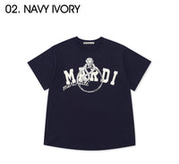 Mardi Mercredi TSHIRT RING WITH ROCK_4COLORS (Instock)