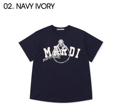 Mardi Mercredi TSHIRT RING WITH ROCK_4COLORS (Instock)