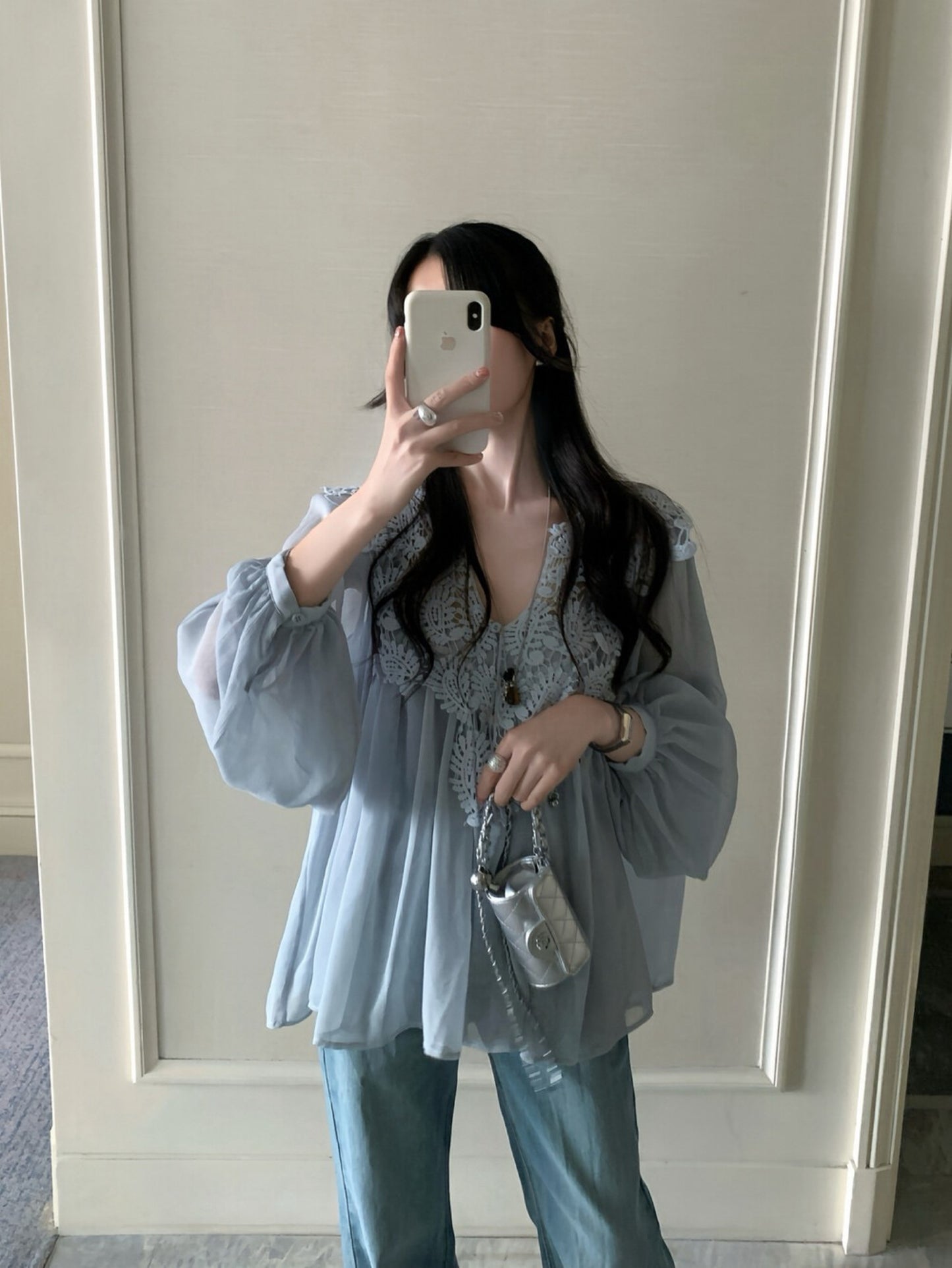 Kelly Designs 2 Colors Lace Top (Instock)