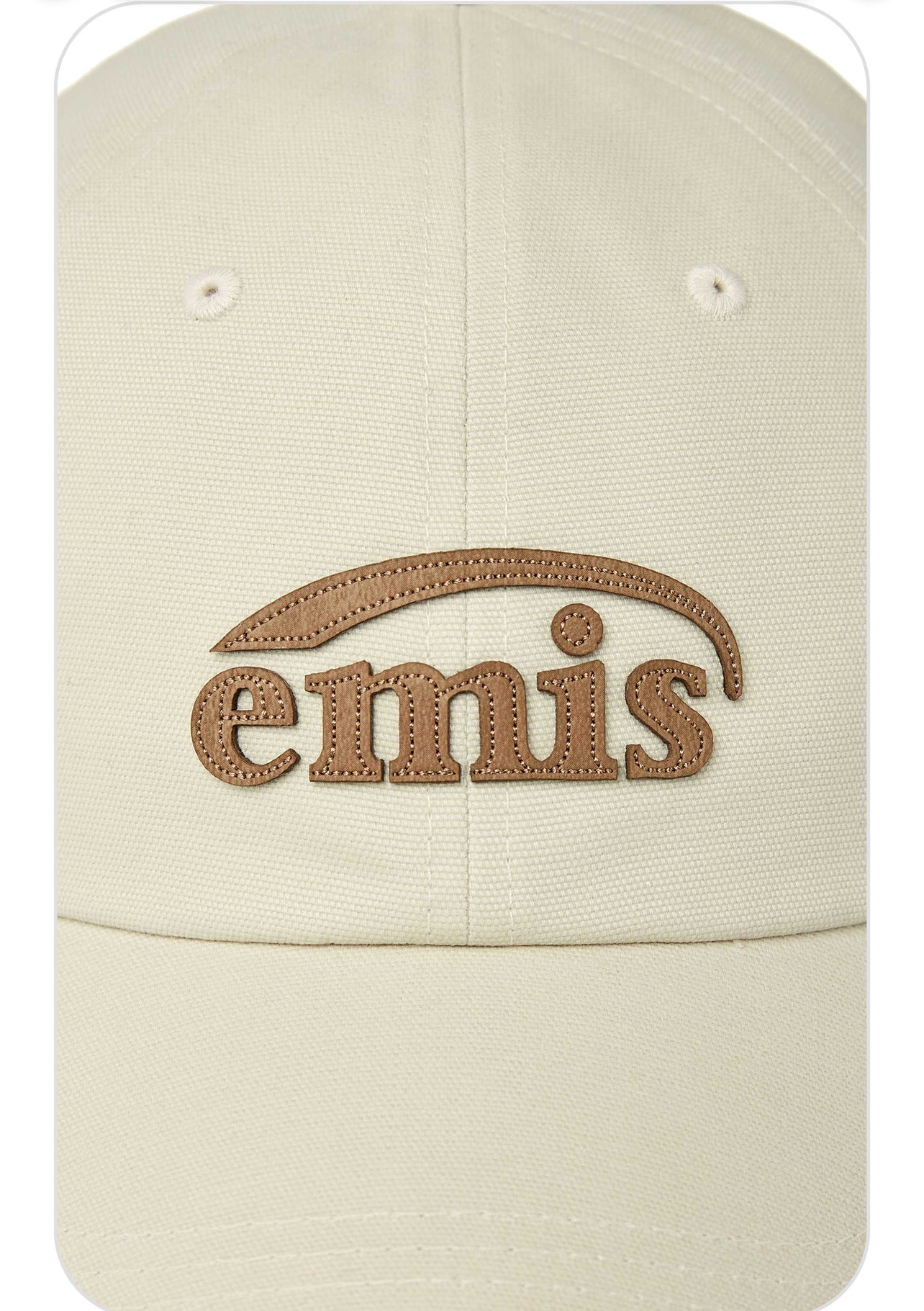 EMIS OXFORD BALL CAP-IVORY (Preorder)