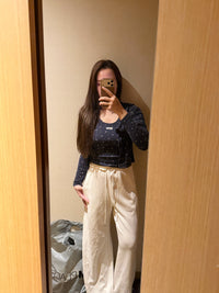 Korean APM Collection Tank Top & Cardigan Set(Instock)