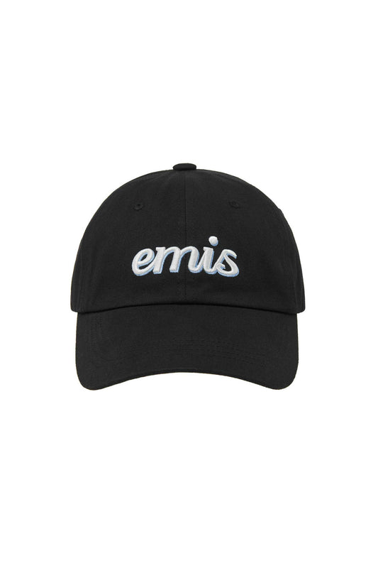 EMIS LAYERED LOGO BALL CAP-BLACK (Instock)