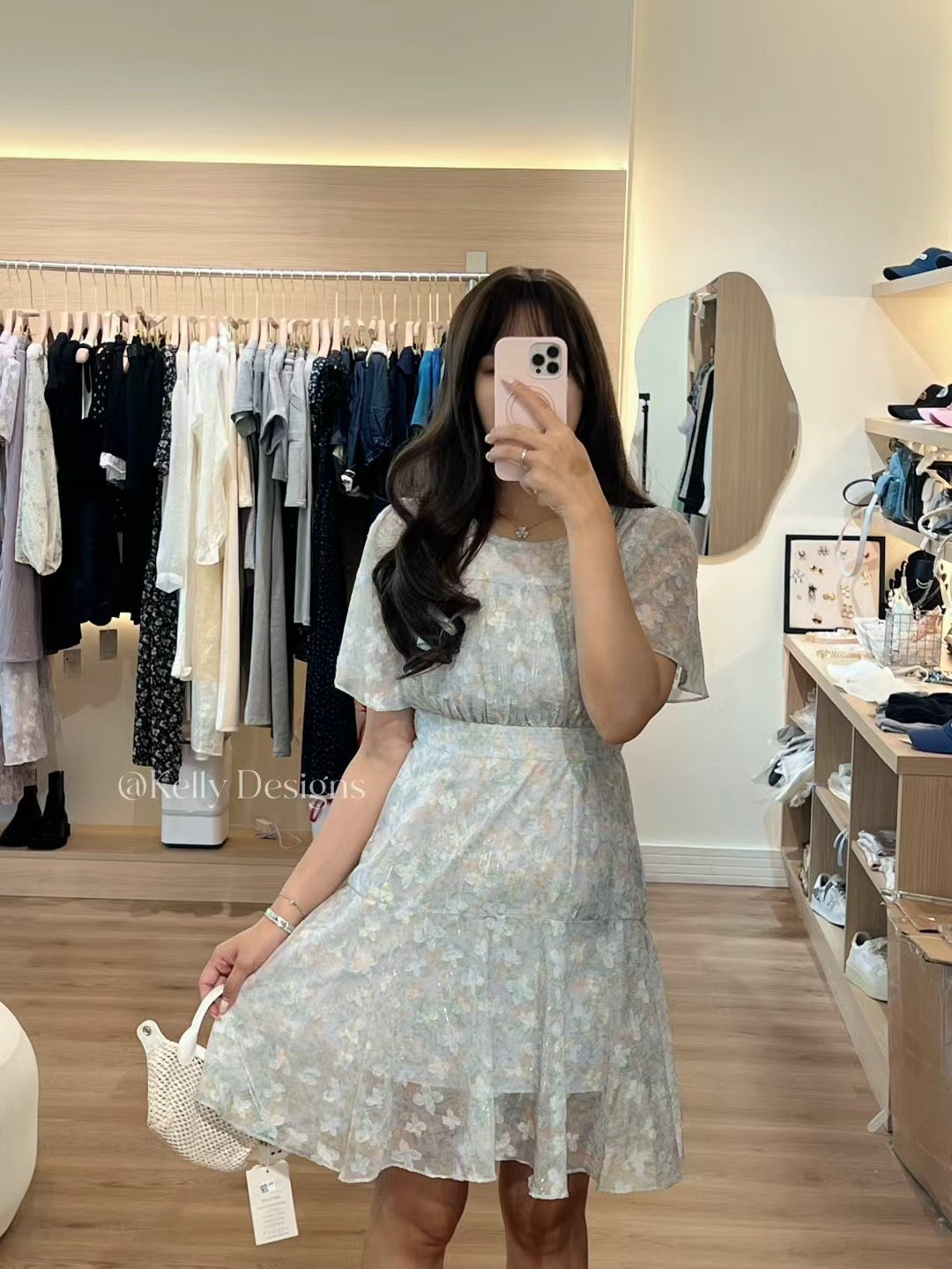 Korean APM Collection Flower Dress (Instock)