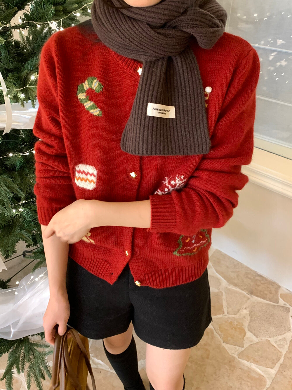 Kelly Designs Christmas Cartoon Cardigan (Instock)