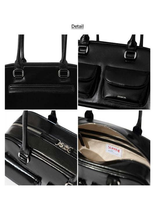 Stand Oil Chubby Bag Black (Preorder)