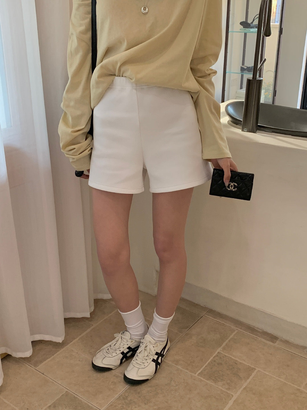 Kelly Designs Minimal Elastic Waist Shorts-3 Colors (Instock)