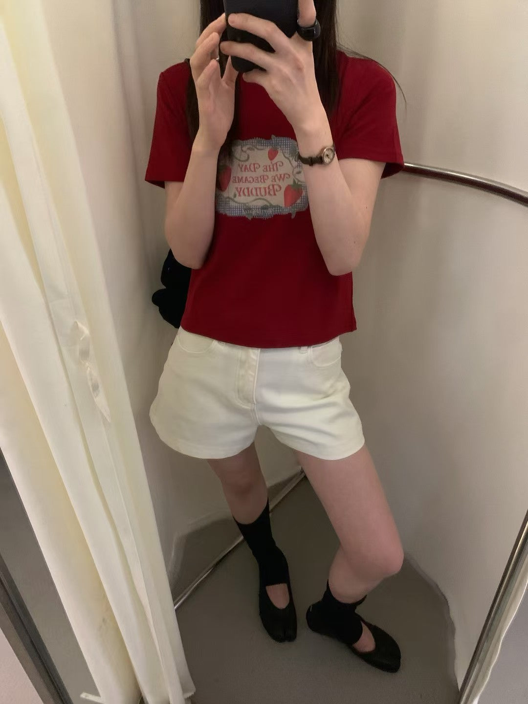 Kelly Designs Strawberry Tshirt- 3 Colors (Instock)