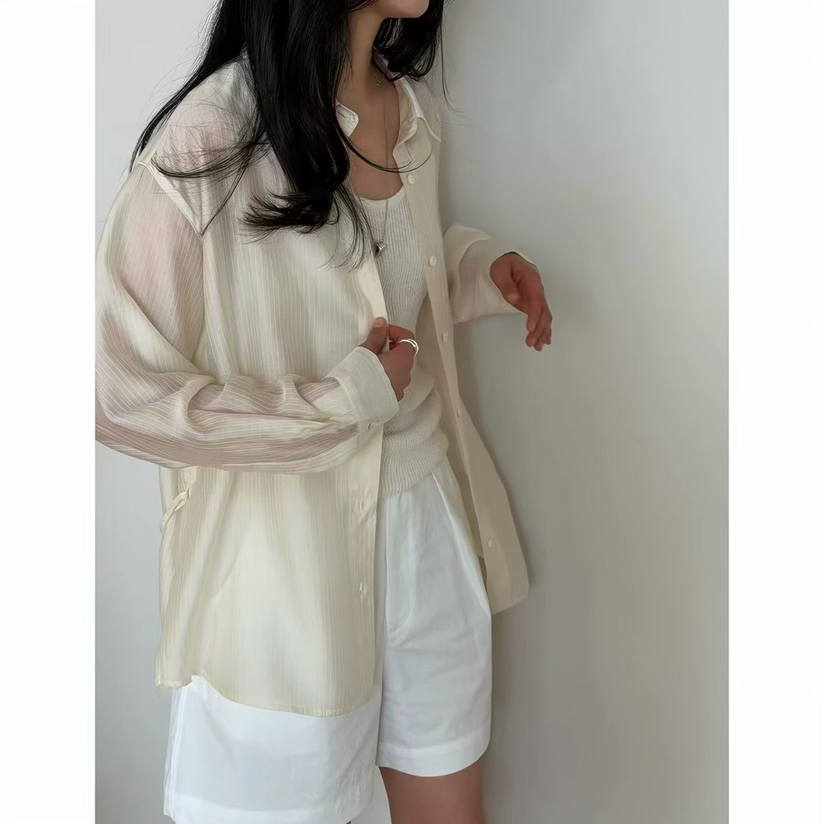 Korean APM Collection Spring Shirt-2 Colors (Instock)