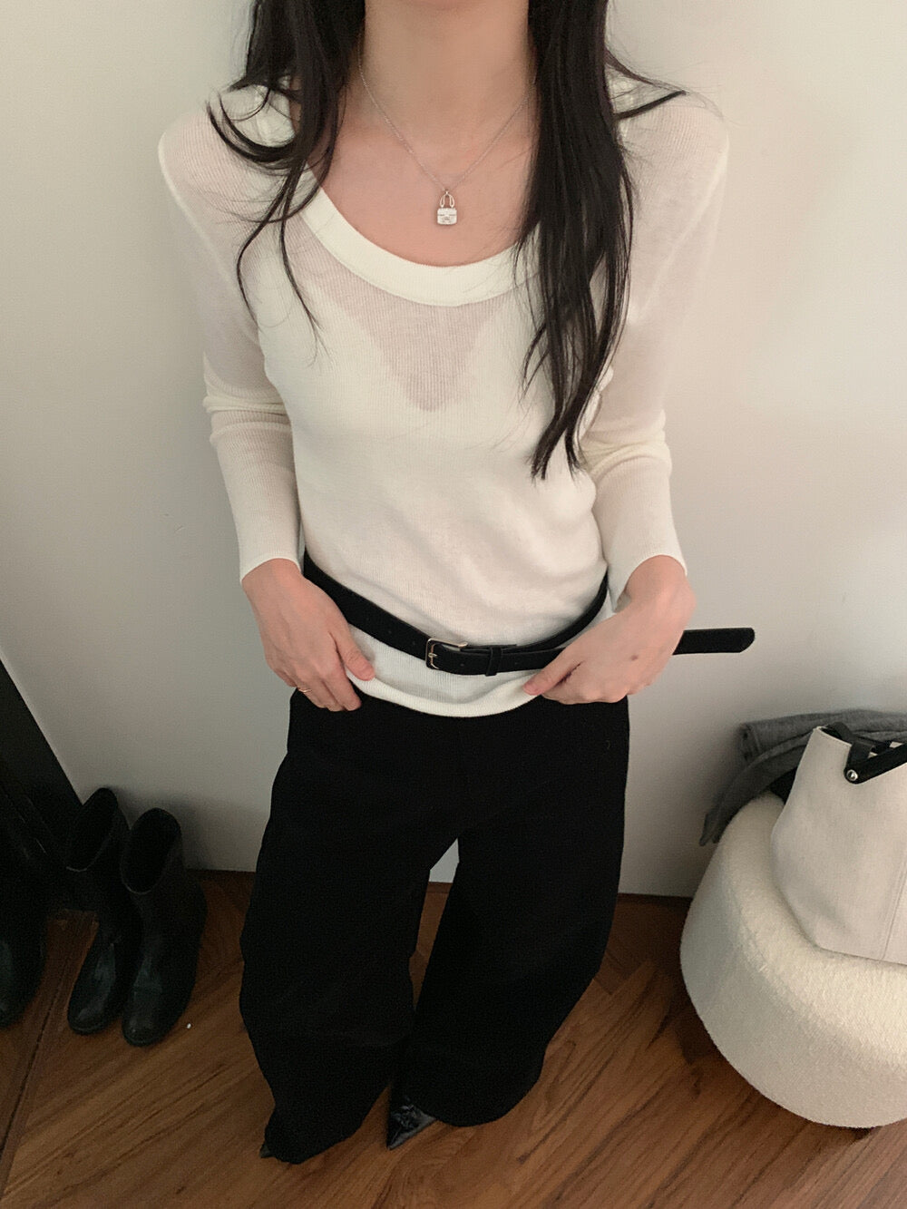 Kelly Designs Multiple Colors Big U Neck Top (Instock)