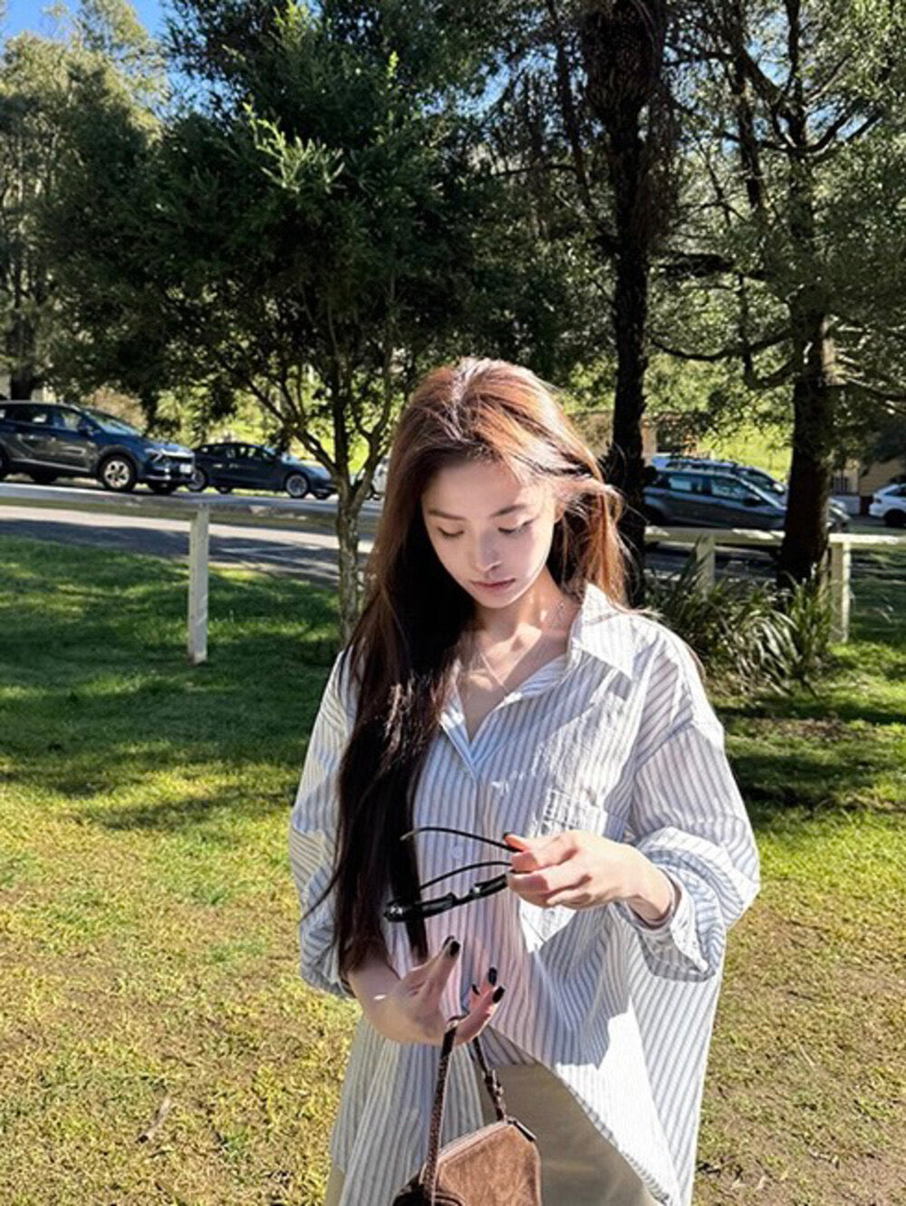 Kelly Designs 2 Colors Back Ribbon Shirt (Instock)