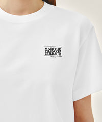 Marithe AEROCOOL SMALL CLASSIC LOGO TEE White (Instock)