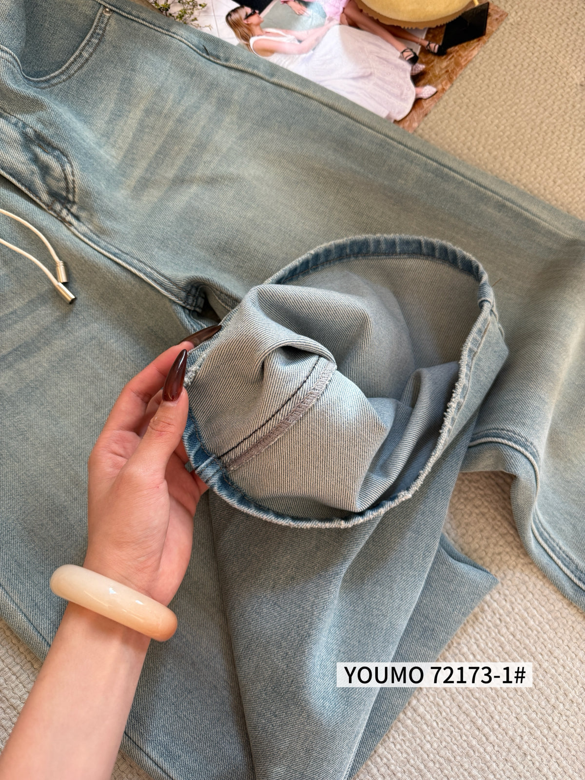 Kelly Designs Four Season Flare Jeans- With Horse Belt (Instock)