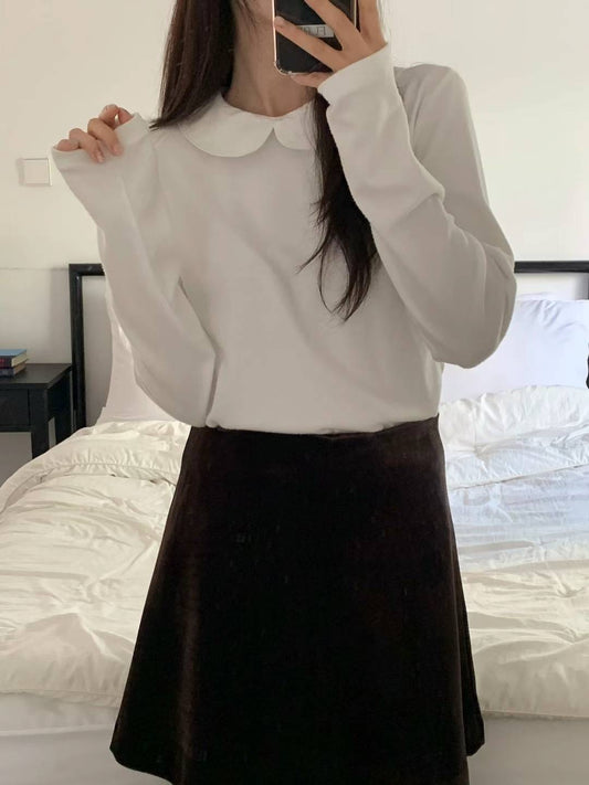 Korean APM Collection Round Neck Top (Instock)