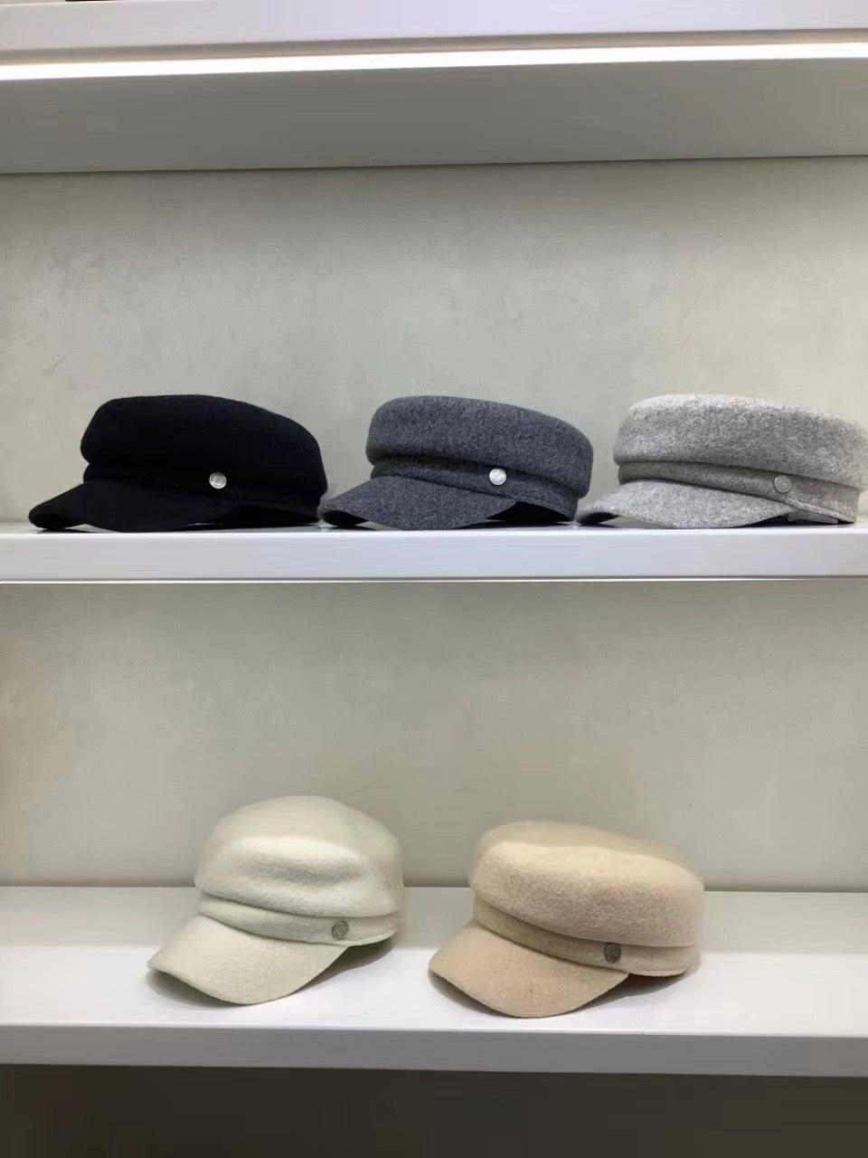 Kelly Designs Wool Blend Newsboy Painter Cap (Instock)