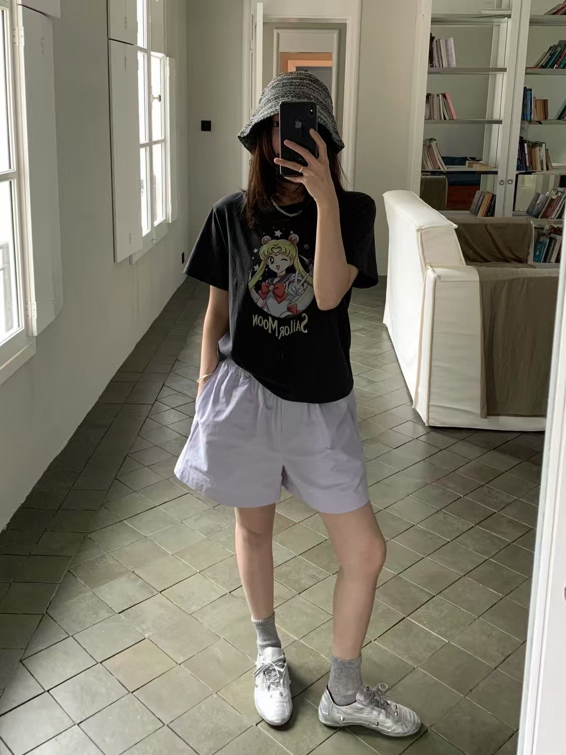 Kelly Designs Cartoons Tshirt - Charcoal (Instock)