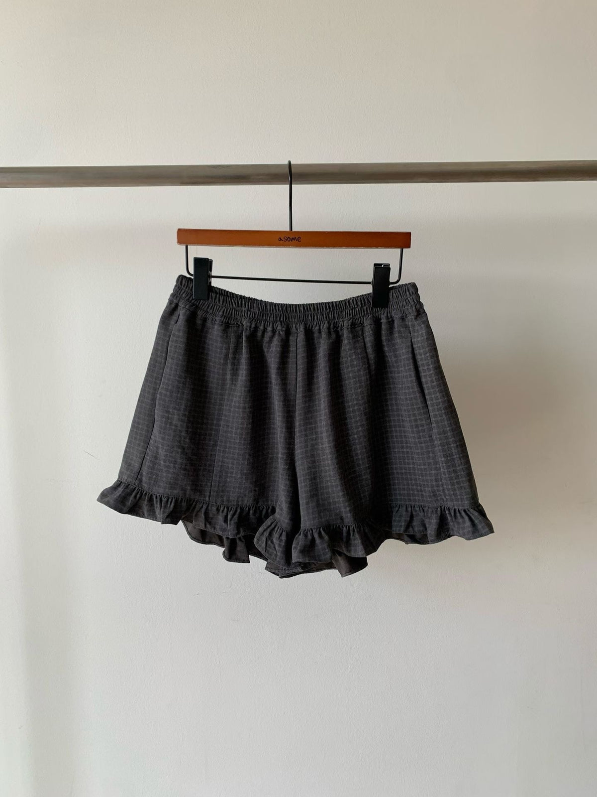 Korean APM Collection Grey Shorts (Instock)