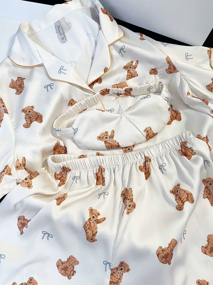 Kelly Designs Bears 4pcs Pajamas Set (Instock)