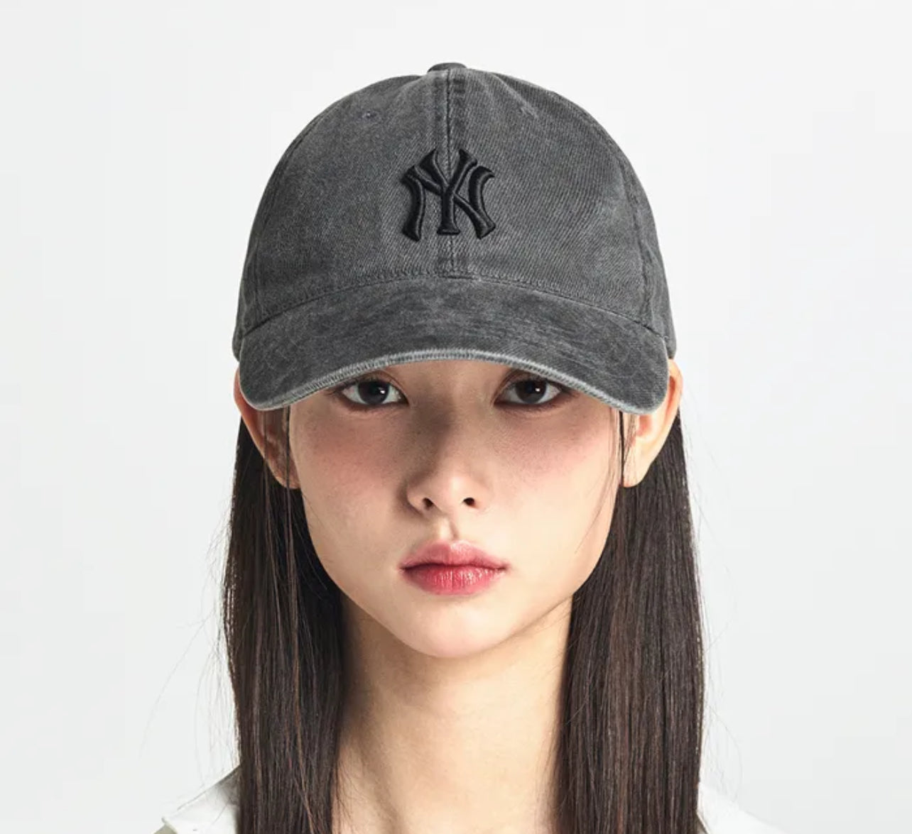 MLB NY Charcoal Grey Denim CAP(Instock)