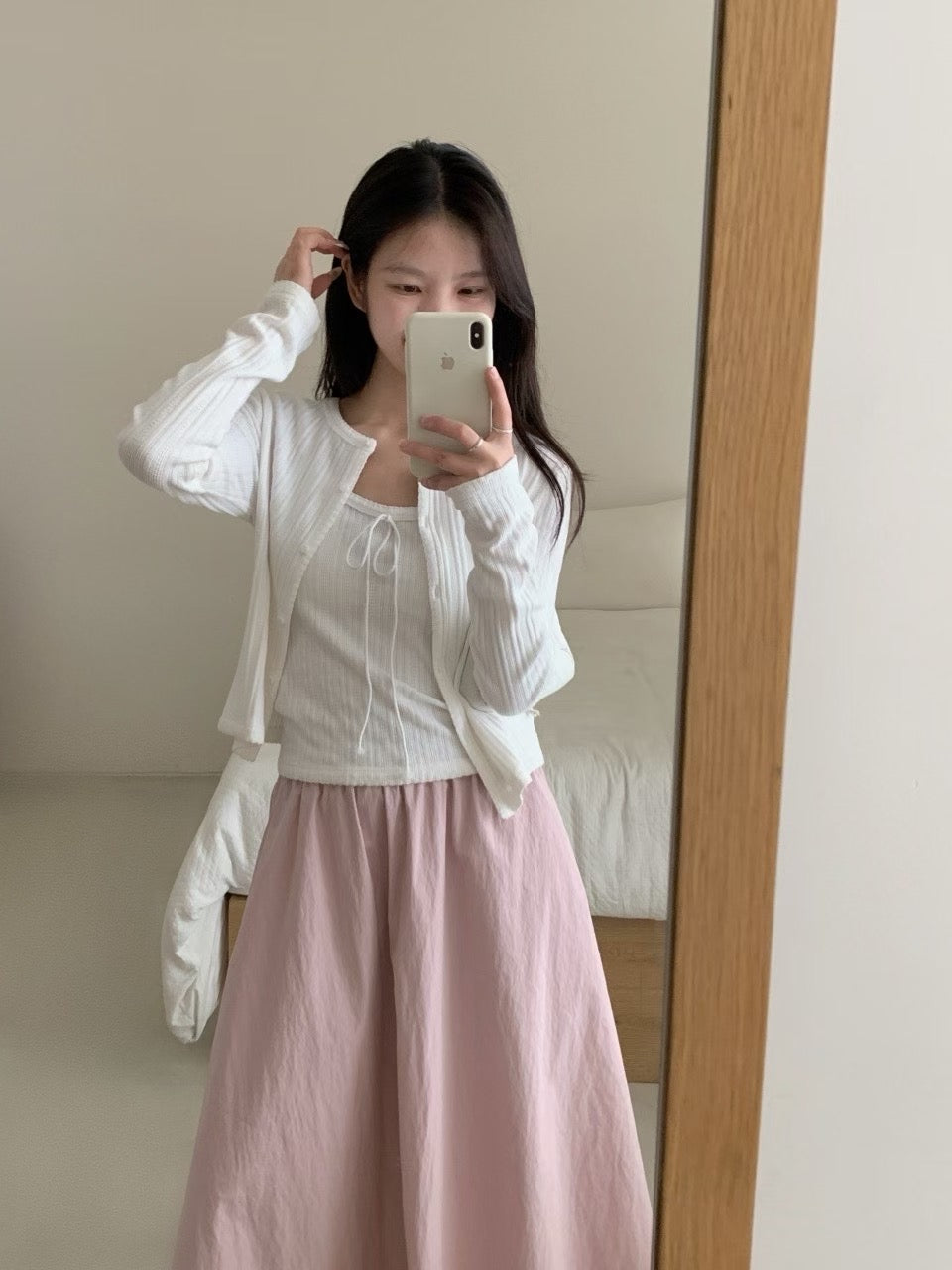 Kelly Designs Five Colors Cami Top and Cardigan Set (Instock)