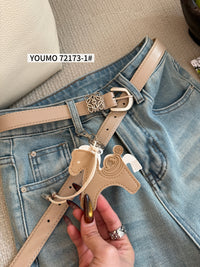 Kelly Designs Four Season Flare Jeans- With Horse Belt (Instock)
