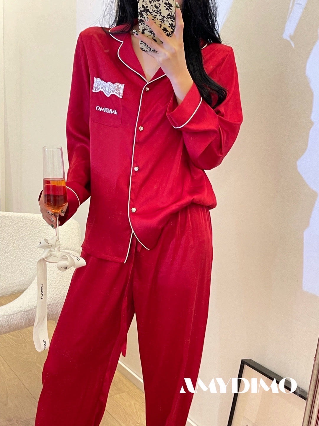 Amydimo Wedding Collection Female Pajama(Preorder)