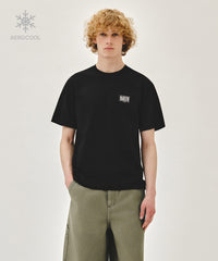 Marithe AEROCOOL SMALL CLASSIC LOGO TEE Black (Instock)
